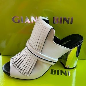 Gianni Bini White High Heal 8.0